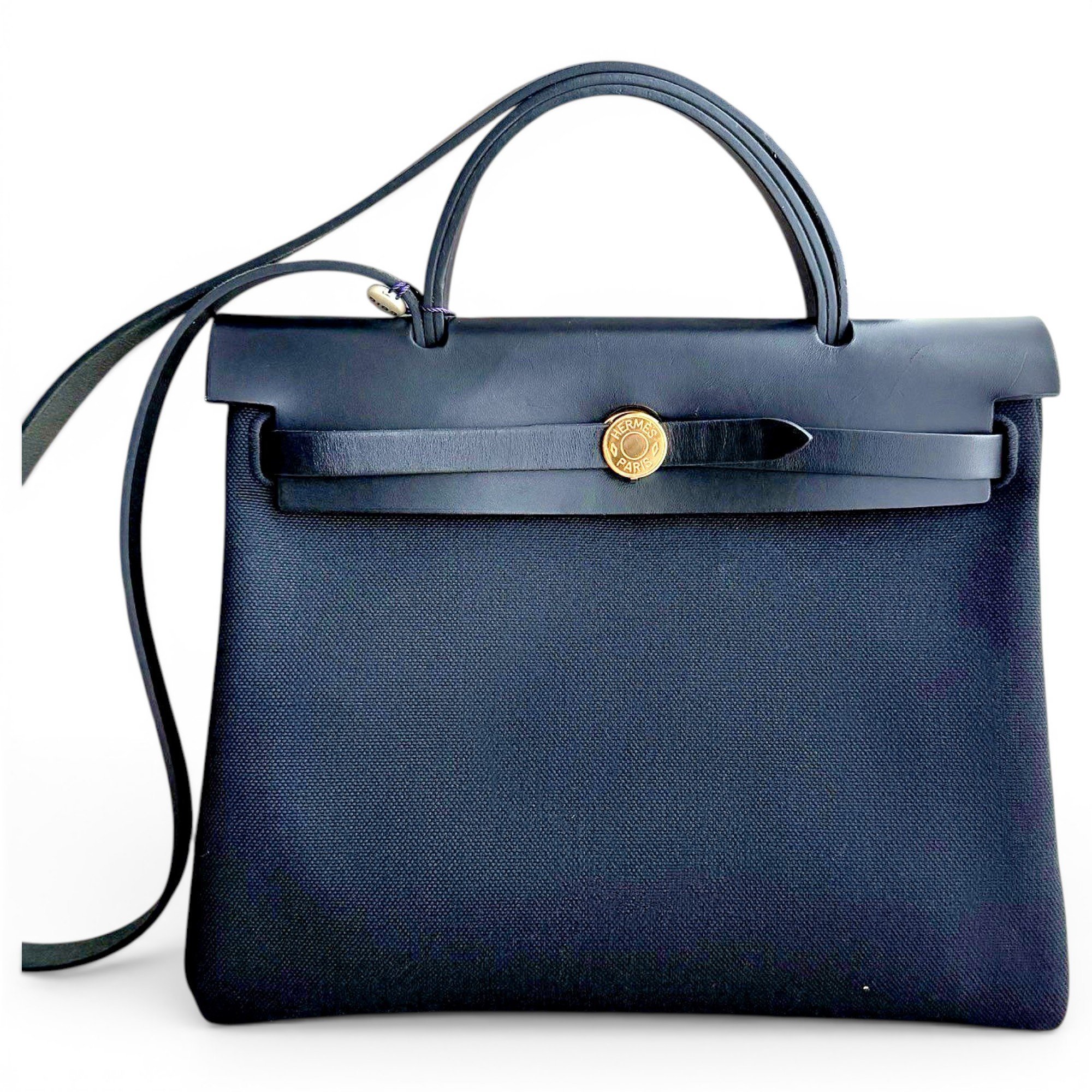 Herbag leather crossbody bag