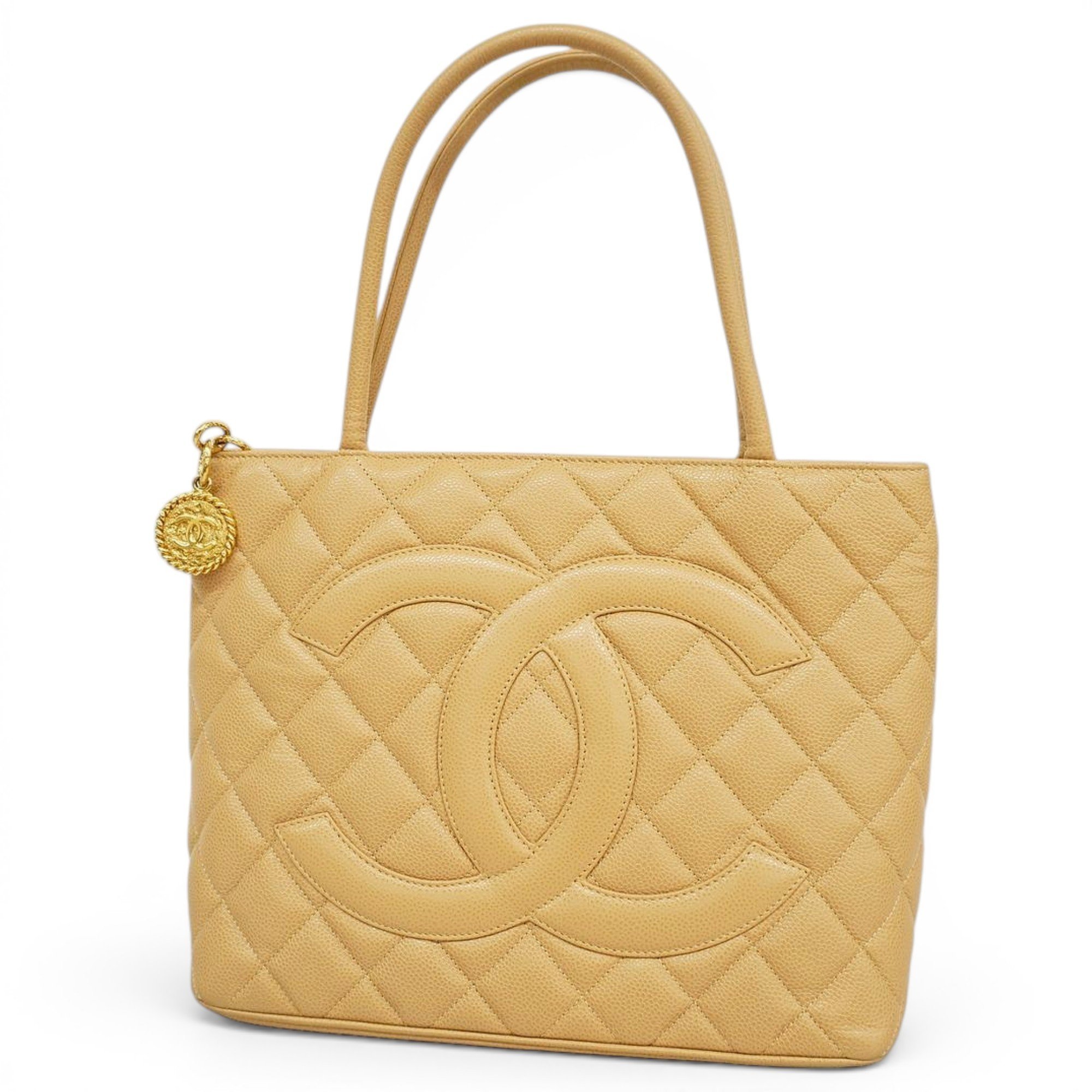 2.55 leather tote