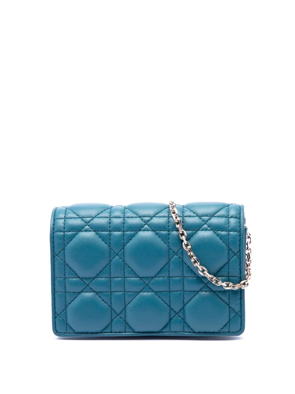 2020 Lambskin Cannage Waist Pouch on Chain crossbody bag