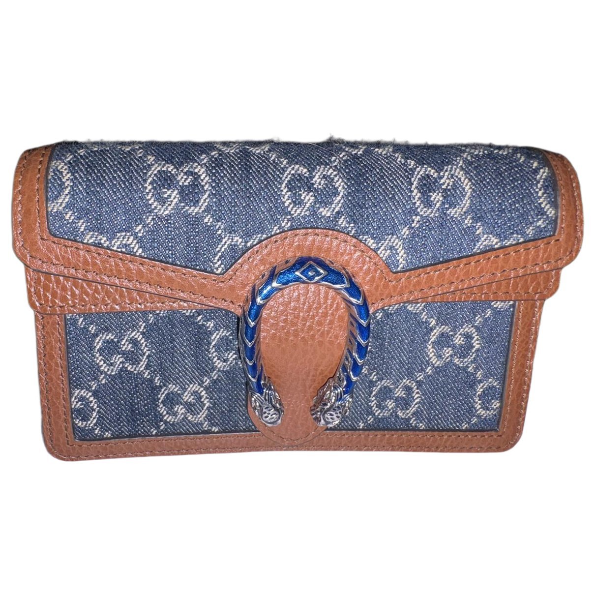 Dionysus leather clutch bag