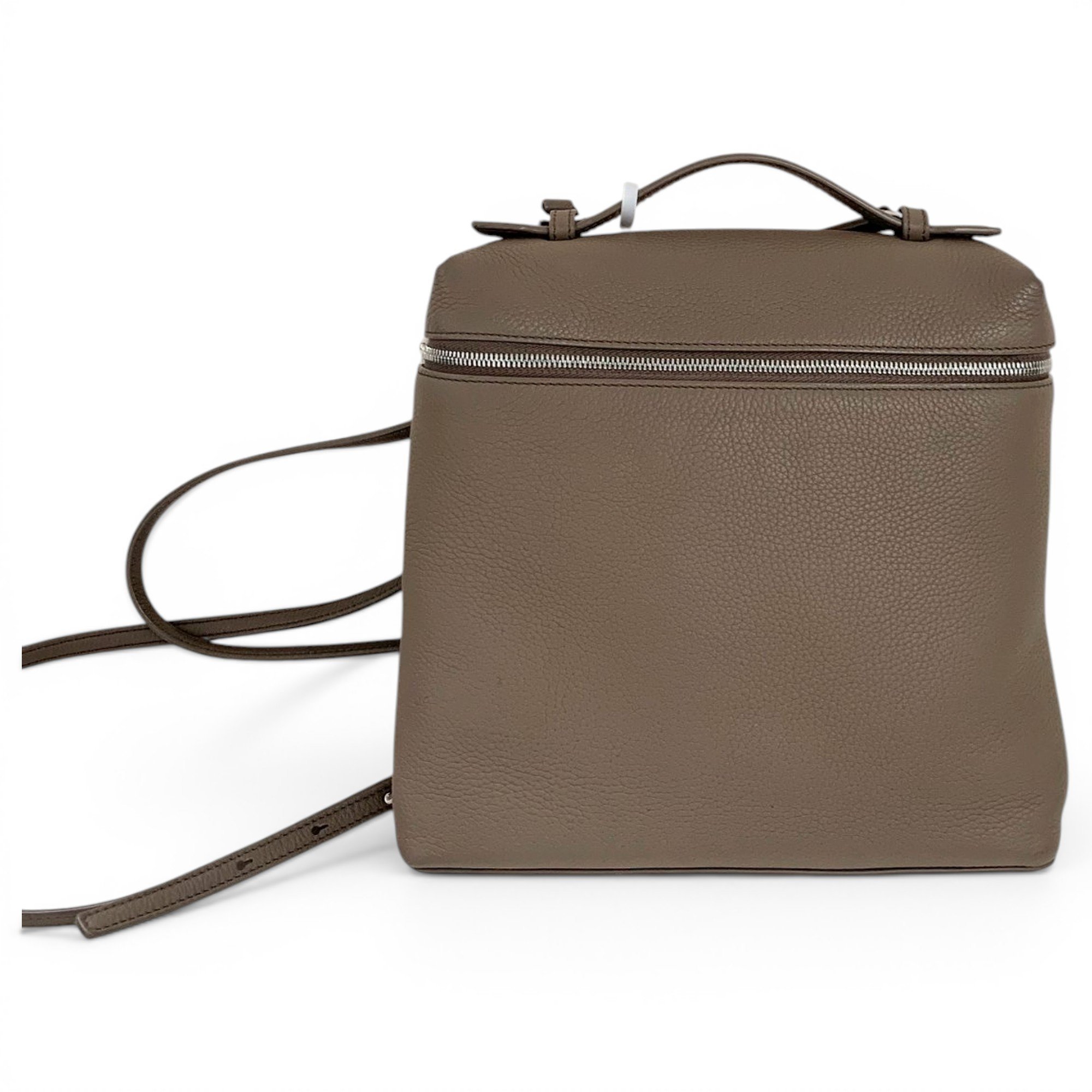 Extra Pocket leather handbag