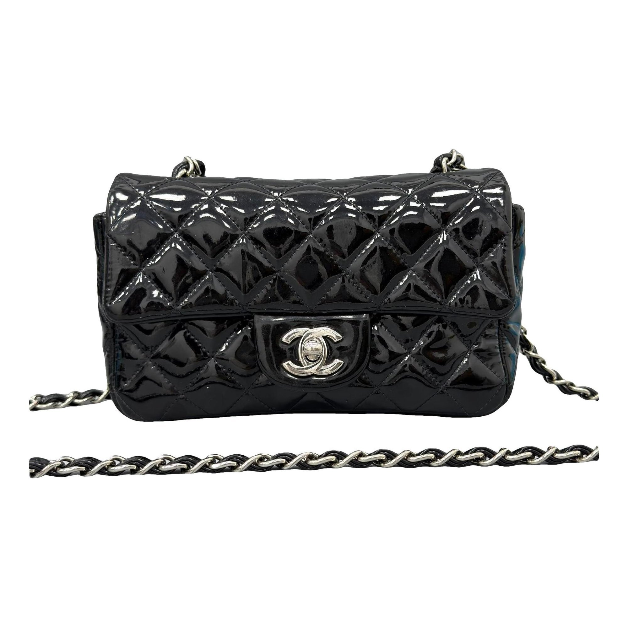 Timeless/Classique patent leather handbag