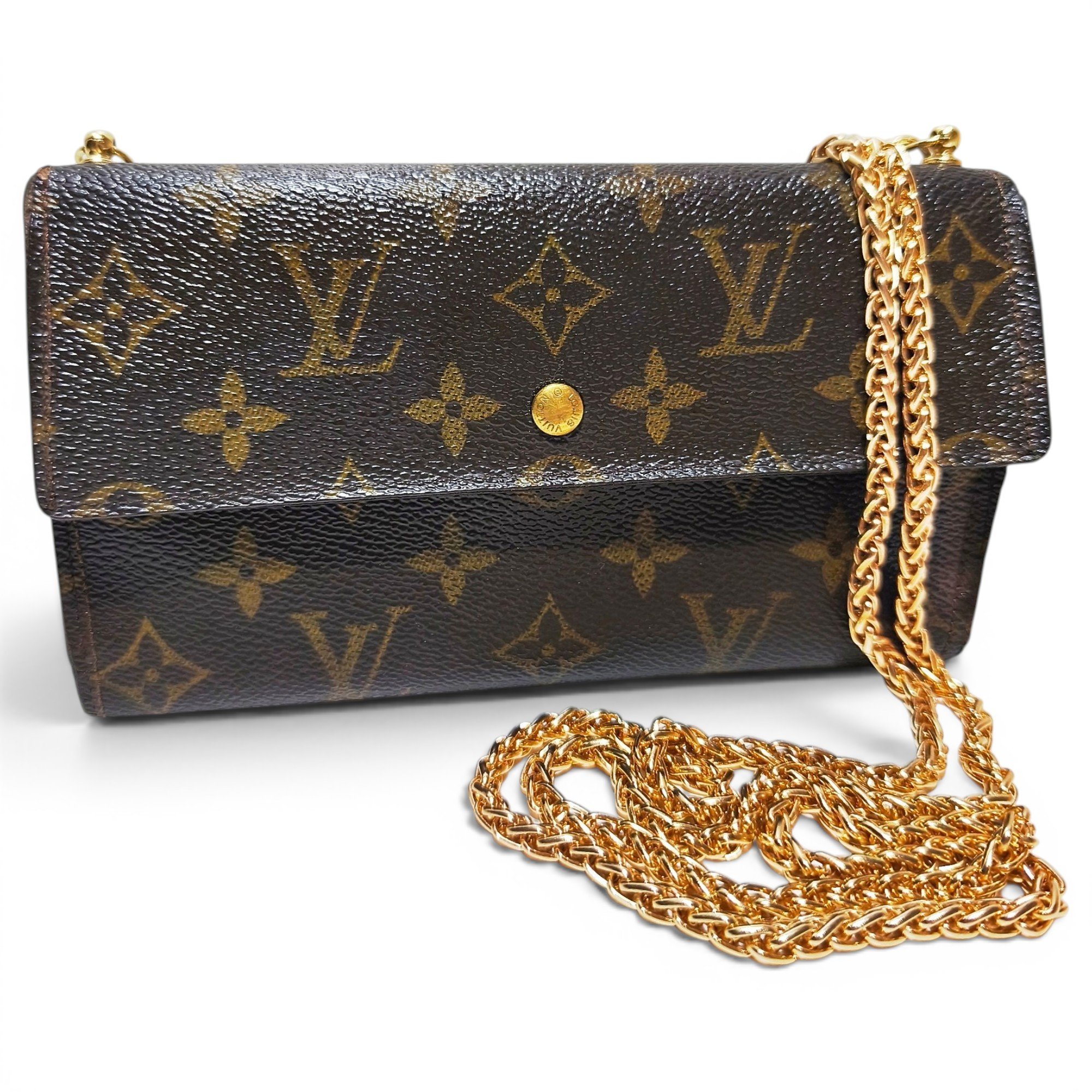 Leather crossbody bag