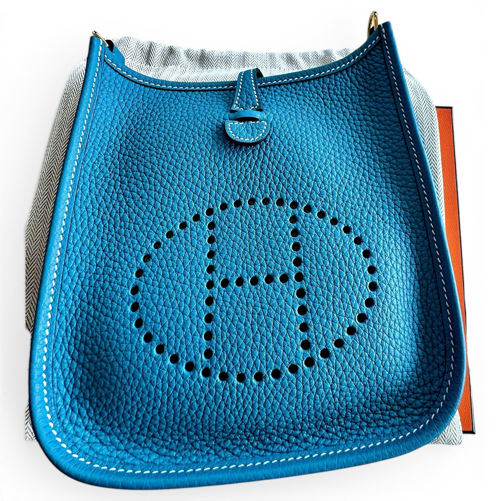 Evelyne leather crossbody bag