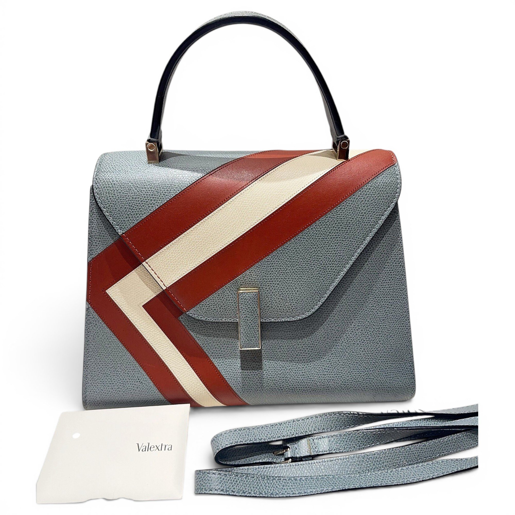 Valextra Iside leather handbag