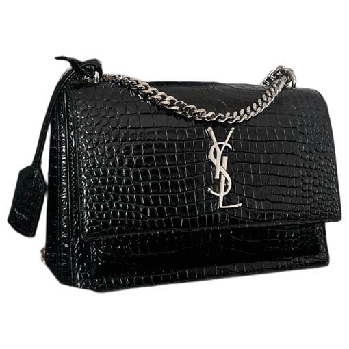 Sunset leather handbag