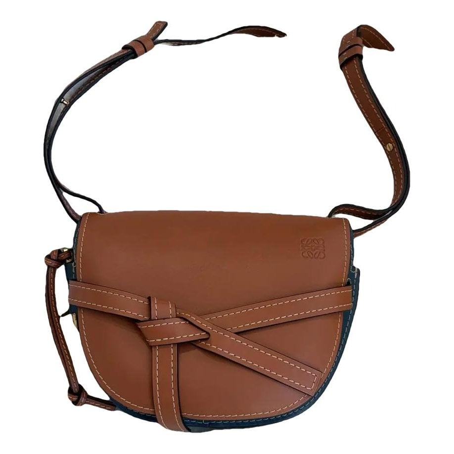 Gate leather crossbody bag