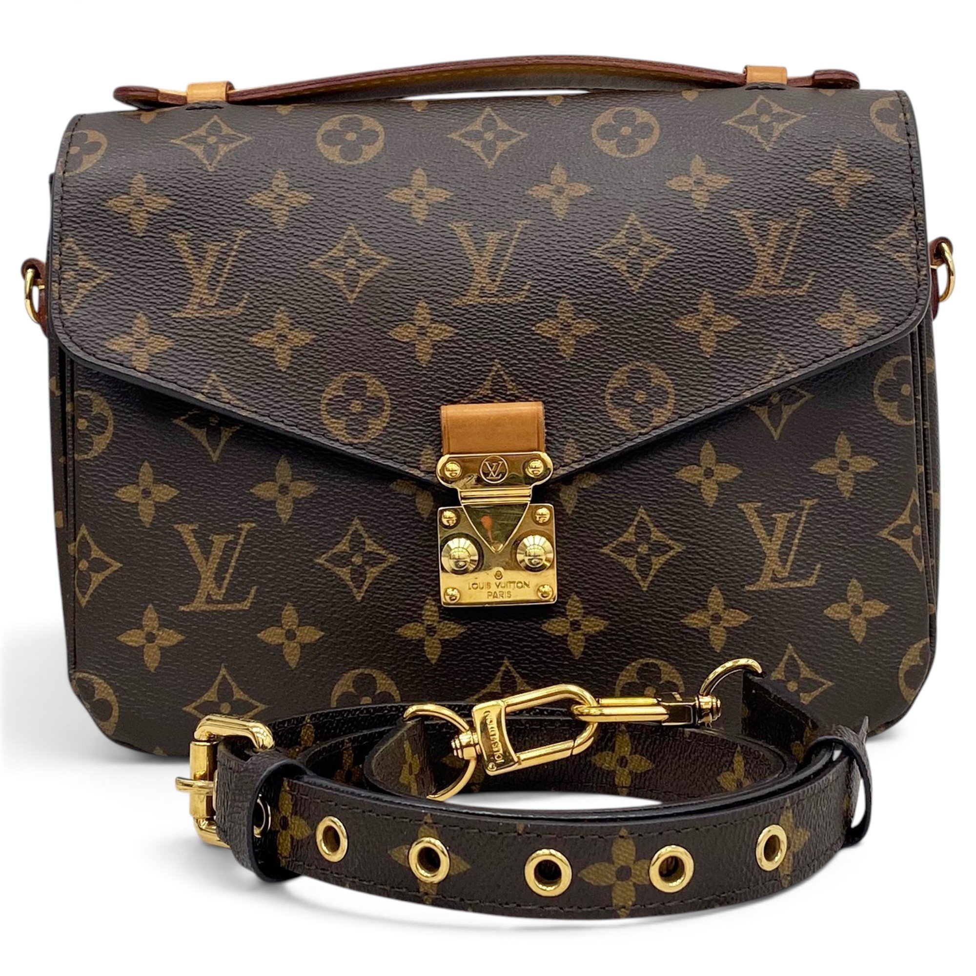 Metis leather handbag