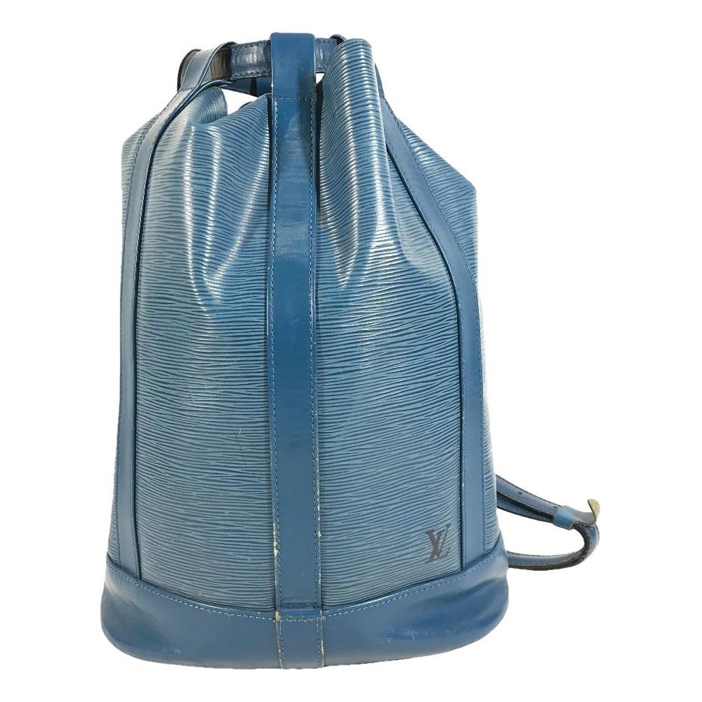 Randonnée leather handbag