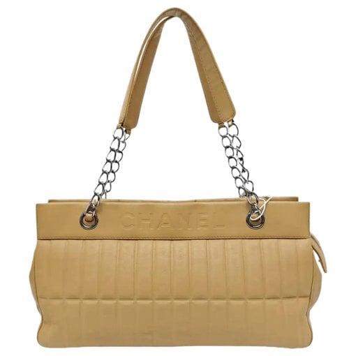 Leather tote
