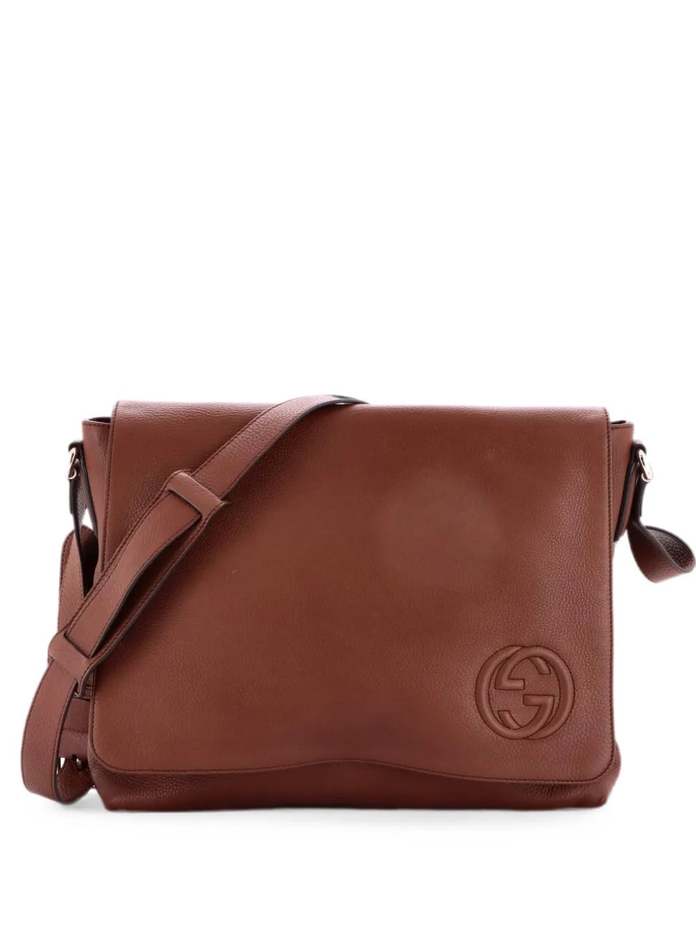 Soho Flap Messenger Leather Large crossbody bag