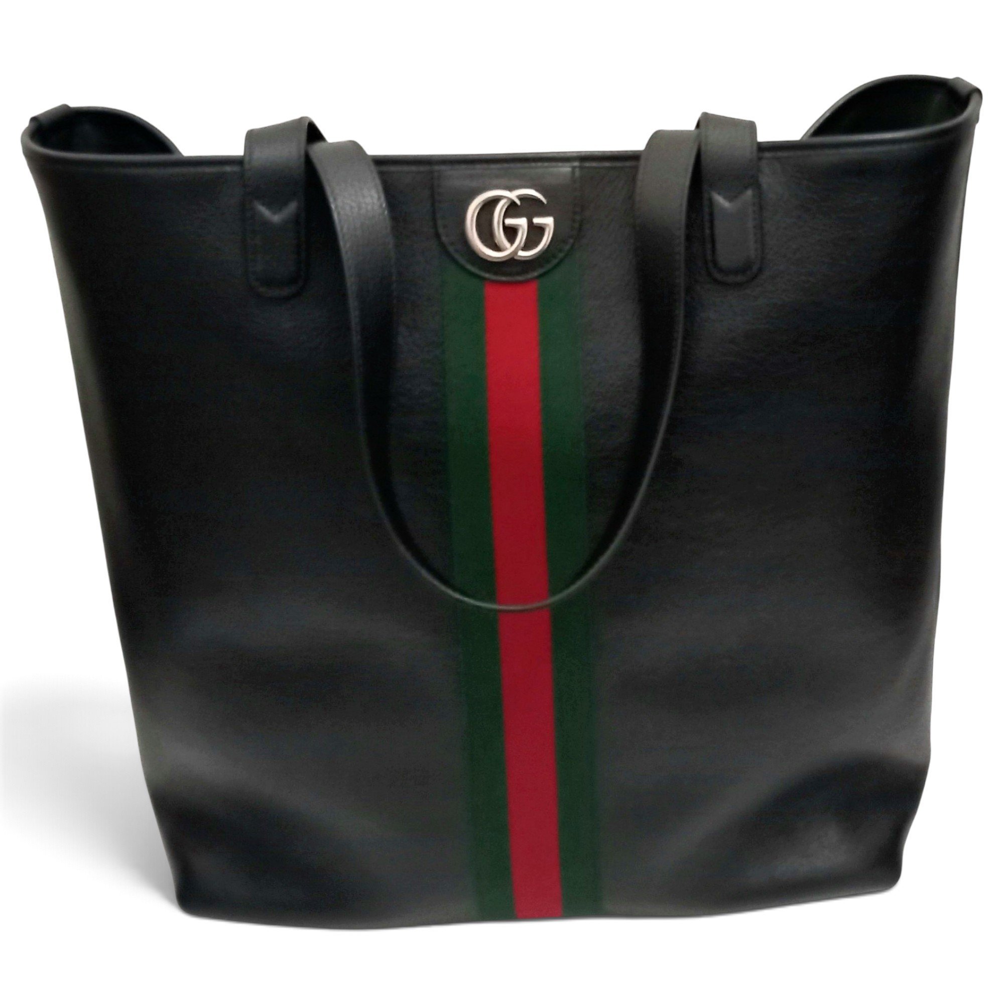 Ophidia Shopping leather tote