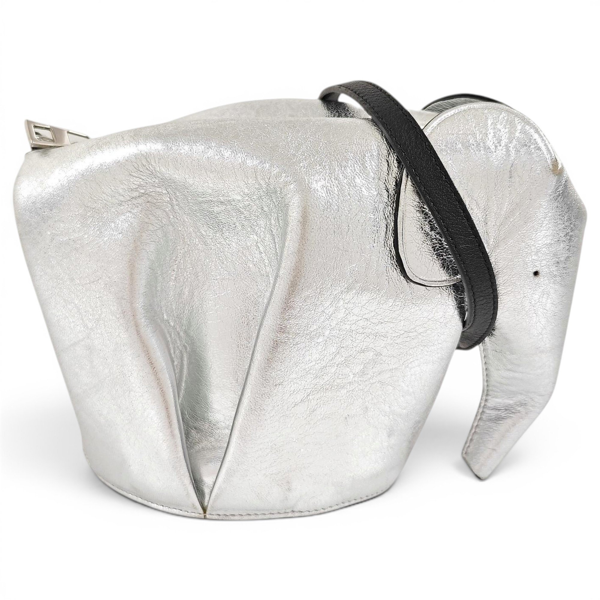 Animals leather handbag