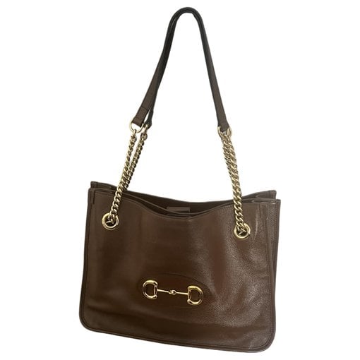 Horsebit 1955 Chain leather tote
