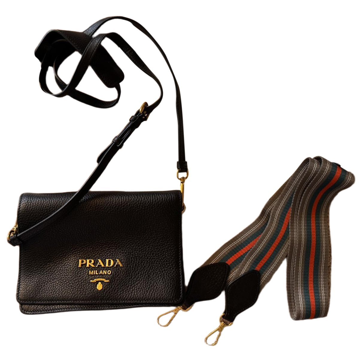 Leather crossbody bag