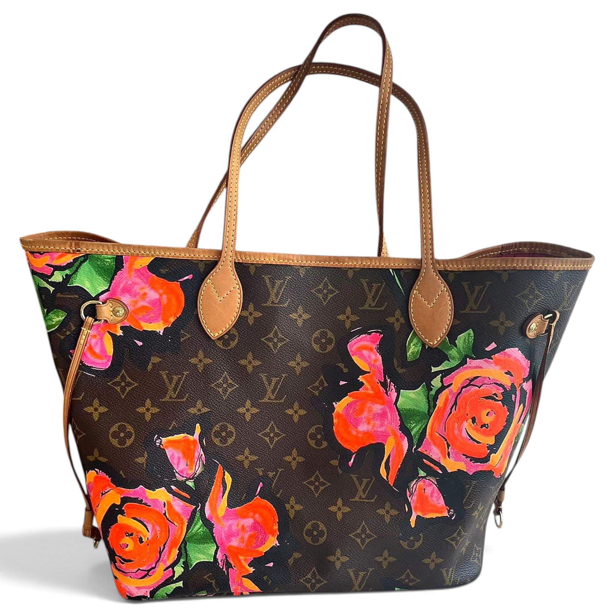 Louis Vuitton Neverfull leather tote