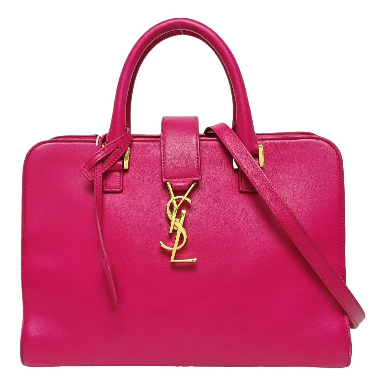 Monogram Cabas leather crossbody bag