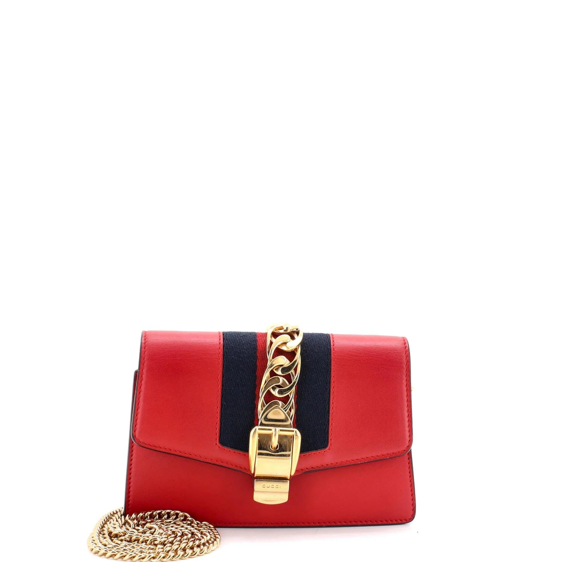 Leather crossbody bag