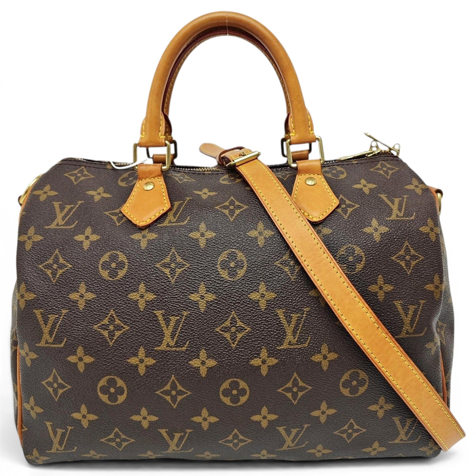 Nano Speedy / Mini HL leather handbag