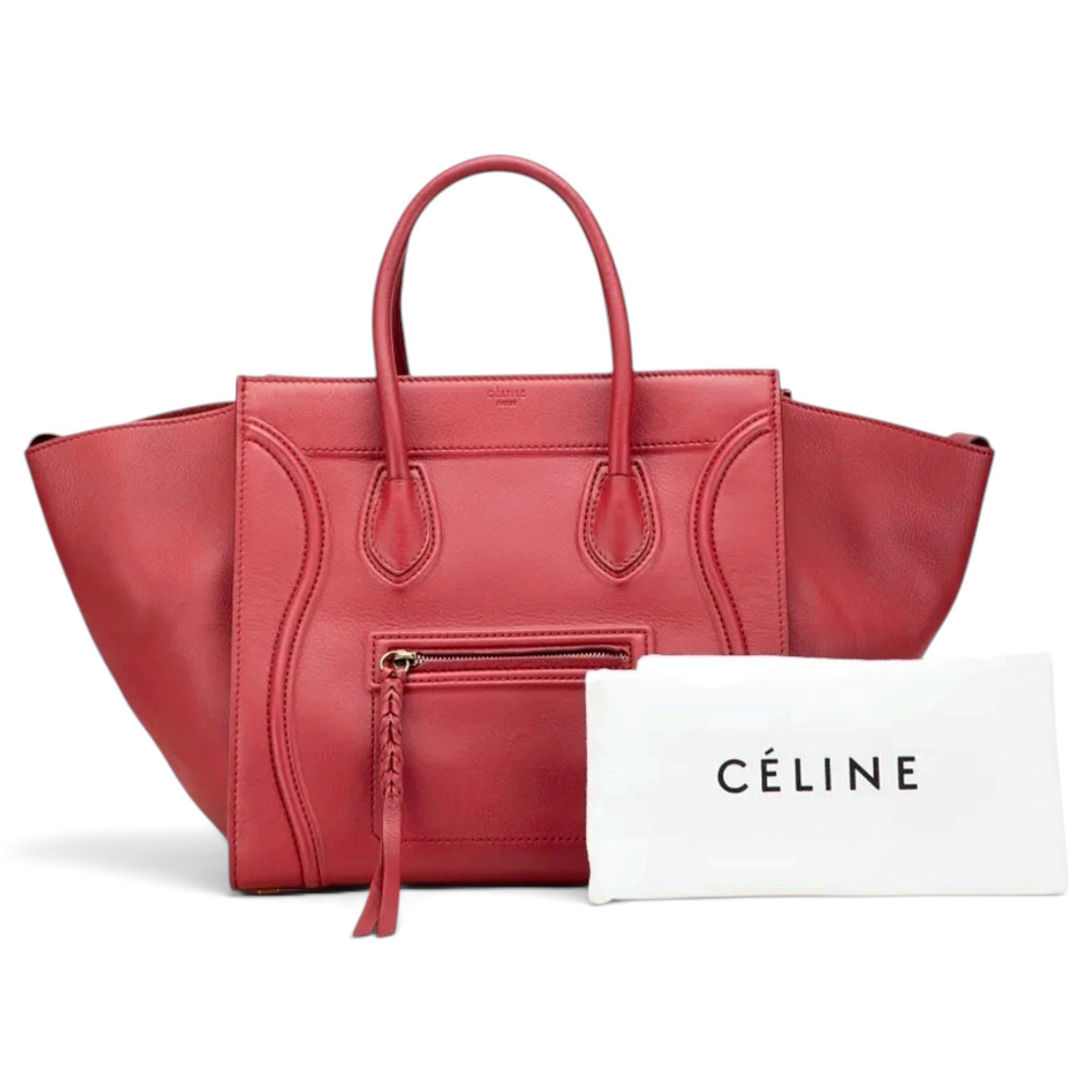 Luggage leather handbag