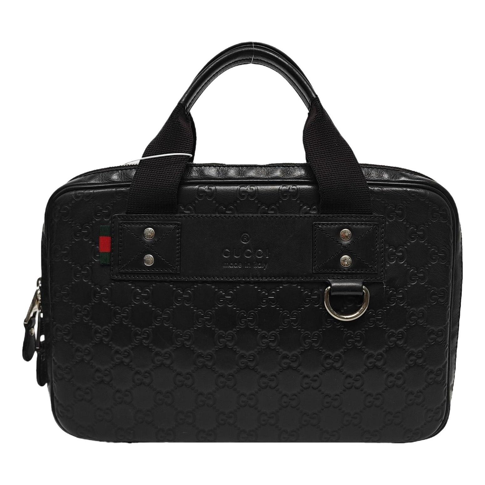 Leather tote
