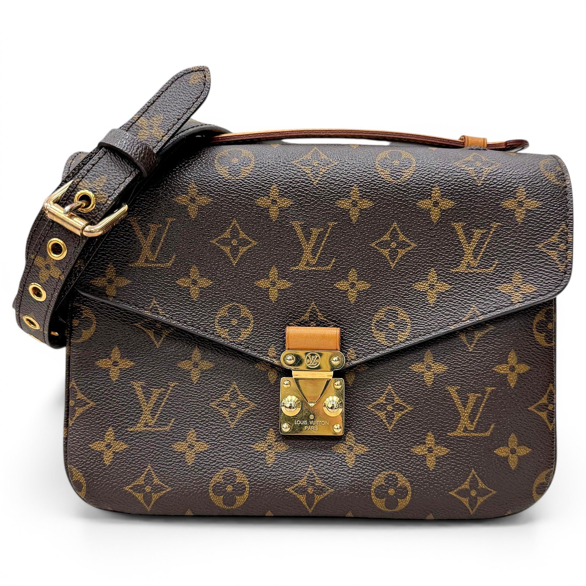 Metis leather handbag