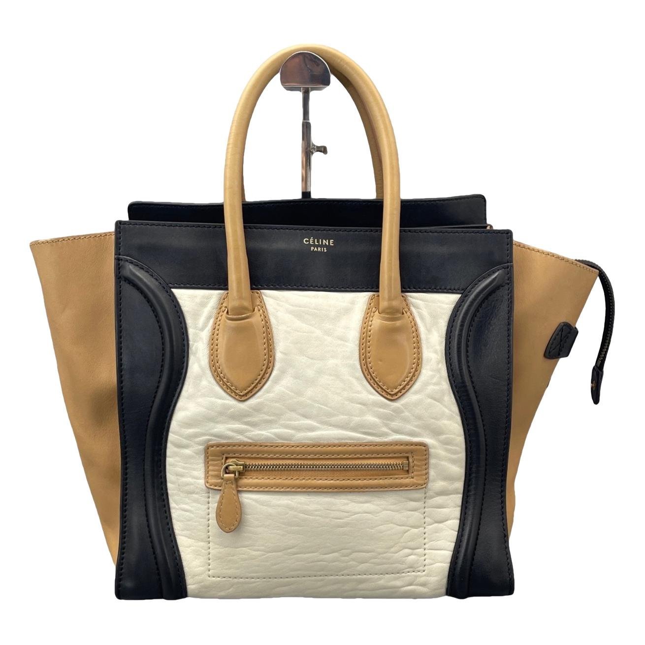 Luggage leather handbag