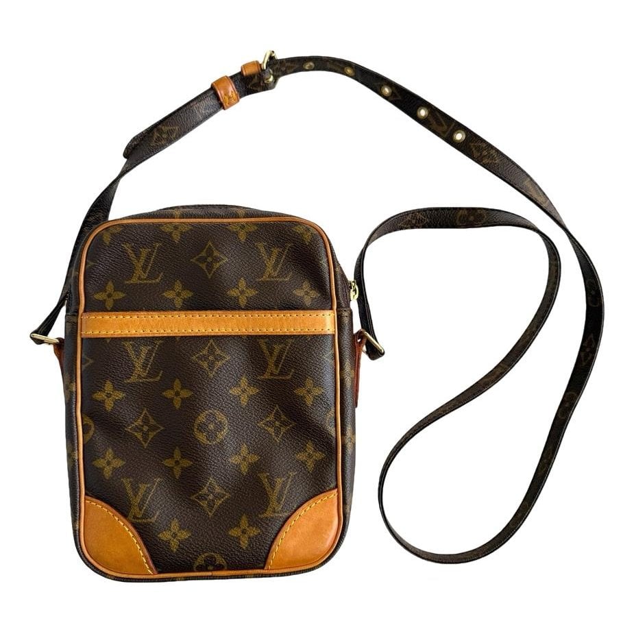 Danube leather crossbody bag