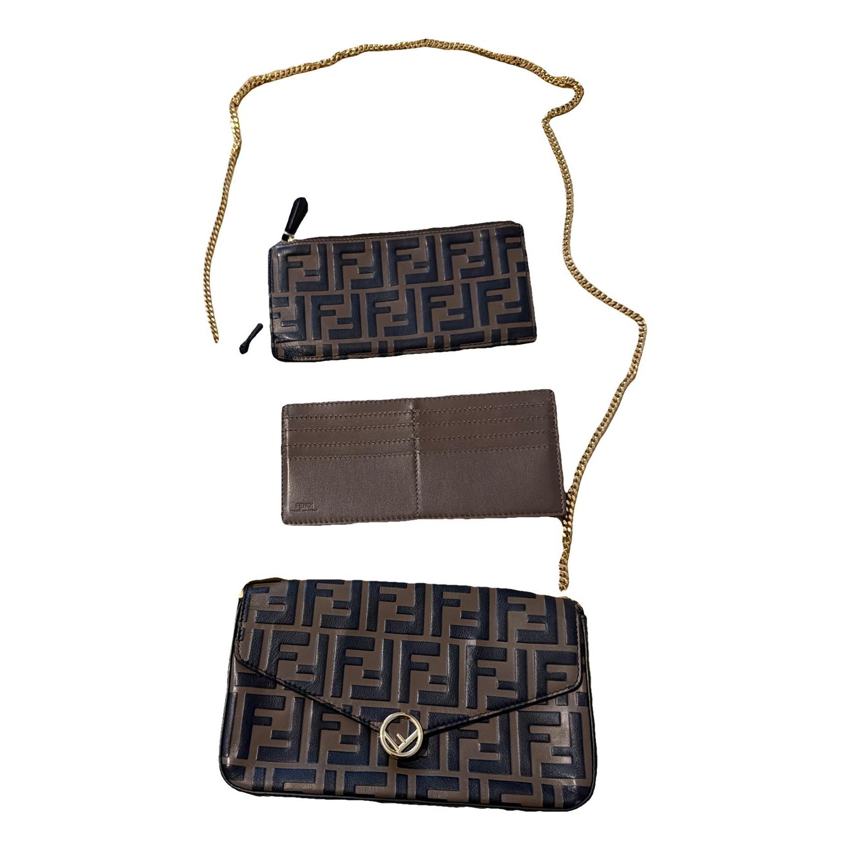 Leather crossbody bag