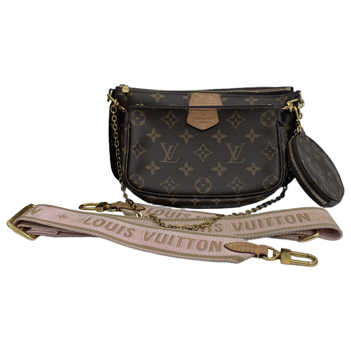 Multi Pochette Accessoires leather handbag