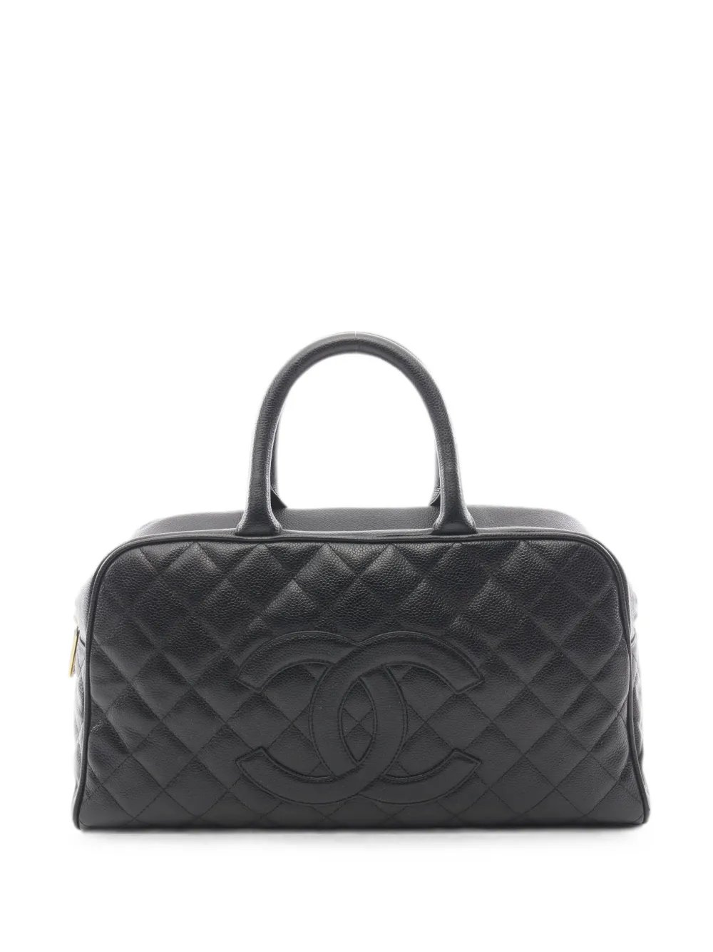 2004-2005 Boston quilted caviar tote bag