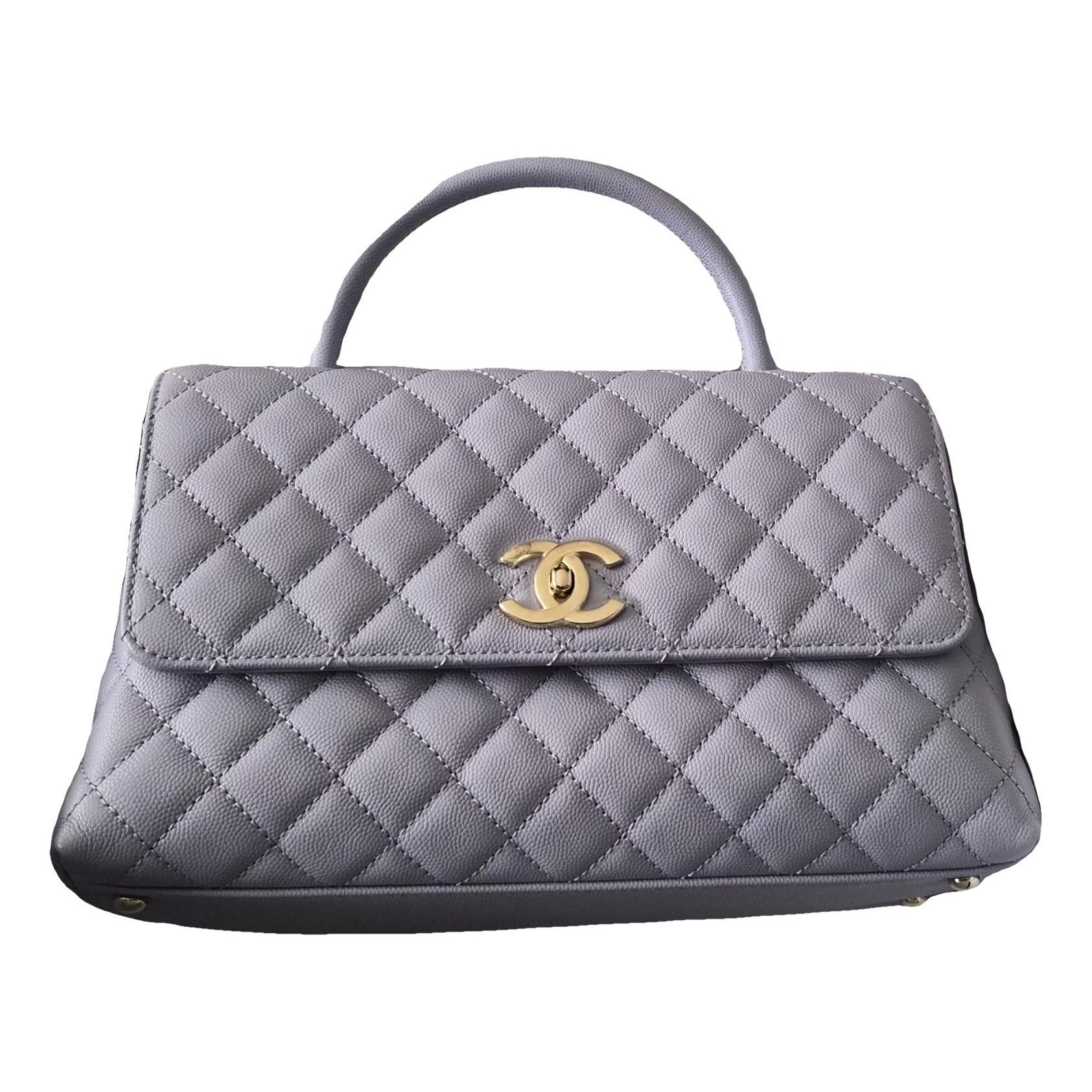 Coco Handle leather handbag