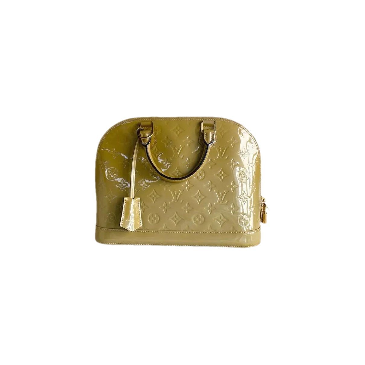 Alma patent leather handbag
