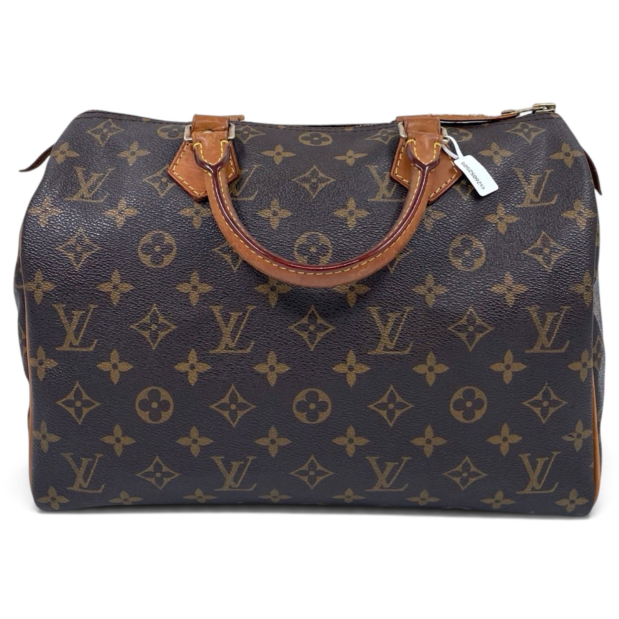 Speedy leather handbag