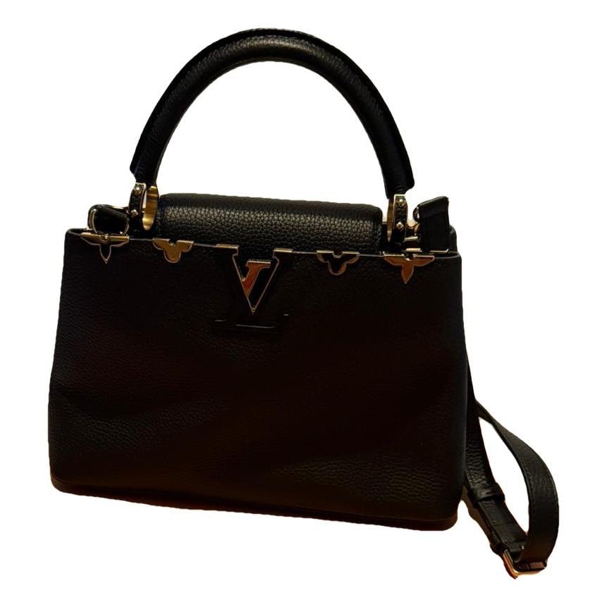 Capucines leather handbag