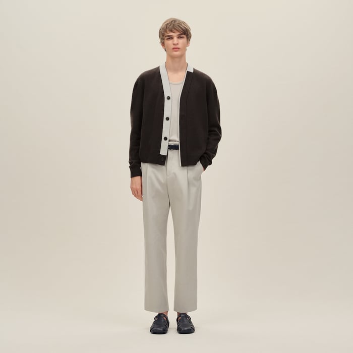 Café "Detail Colore" Buttoned Cardigan