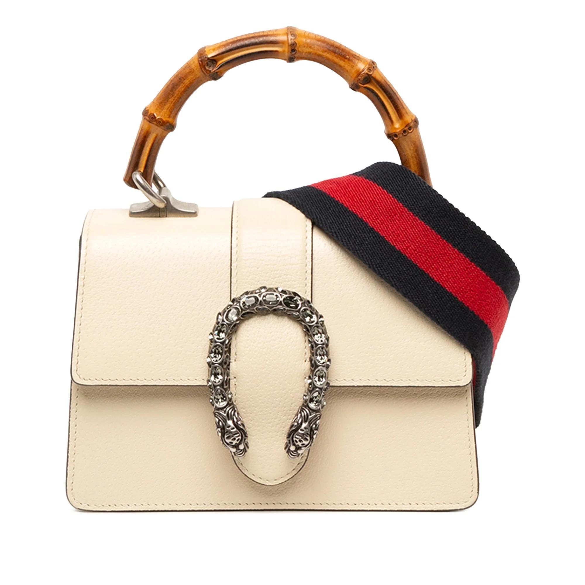 Bamboo leather handbag