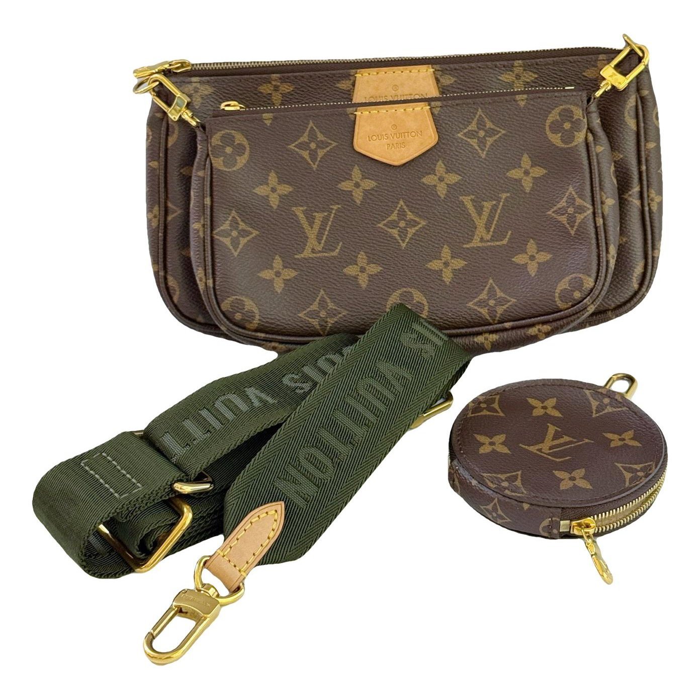 Multi Pochette Accessoires leather handbag
