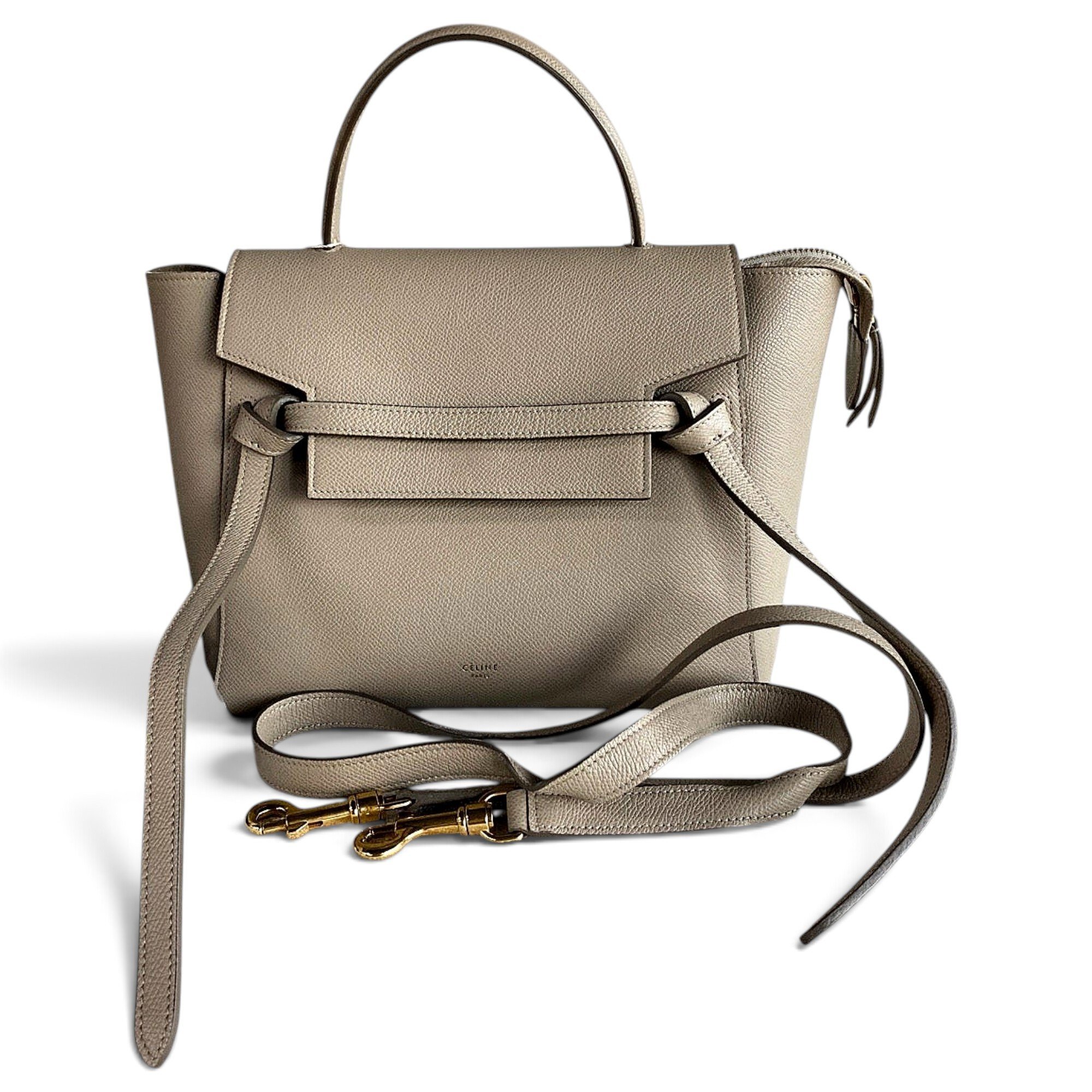 Leather satchel