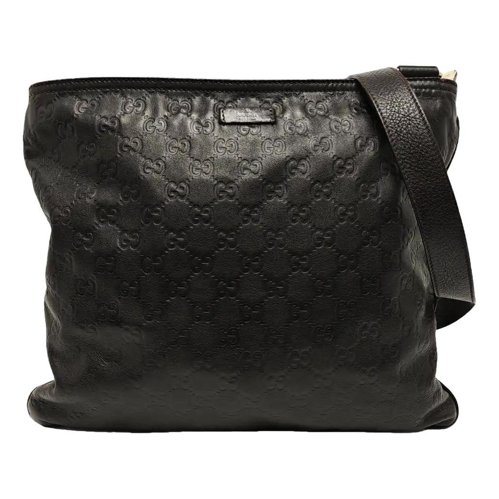 Leather crossbody bag