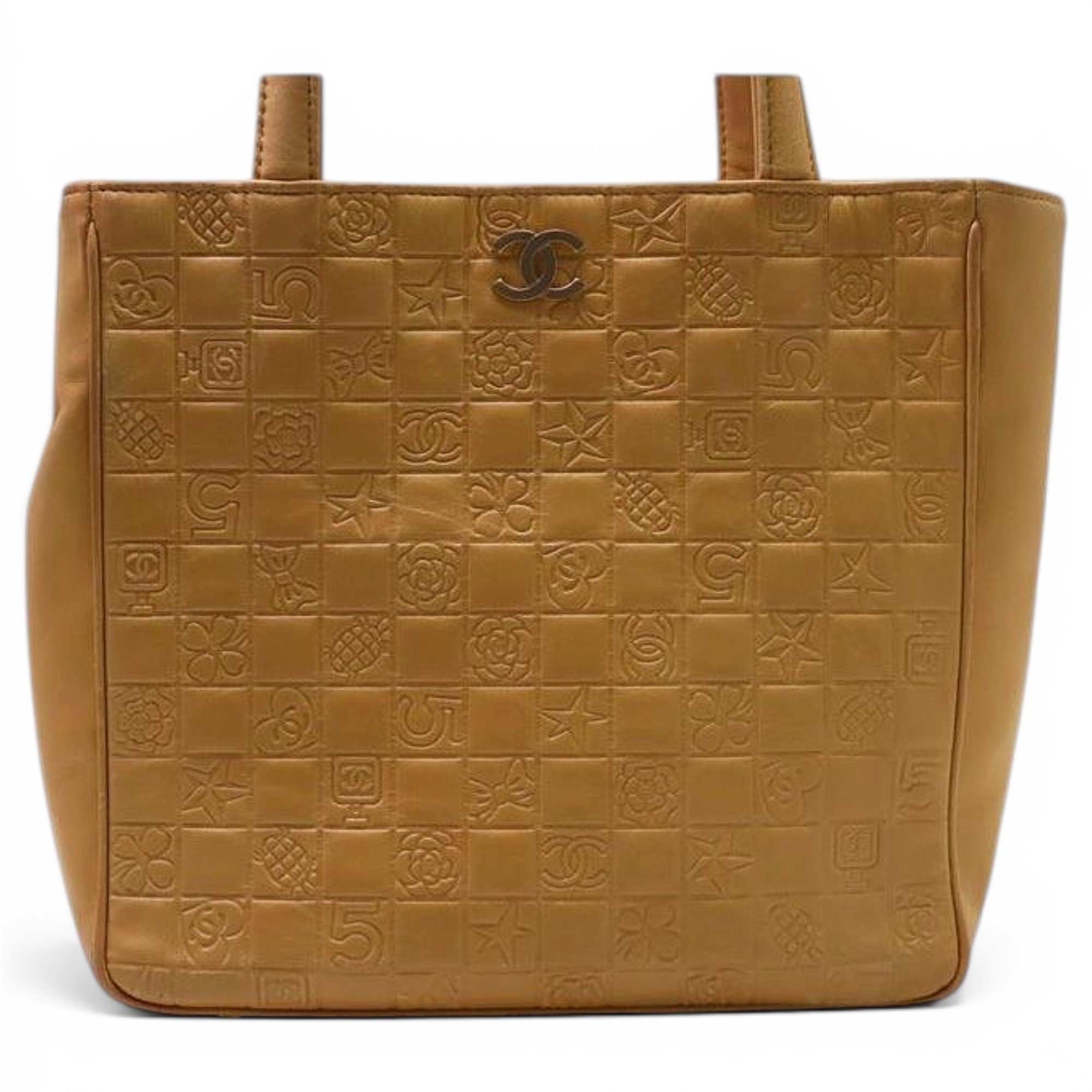 Leather tote