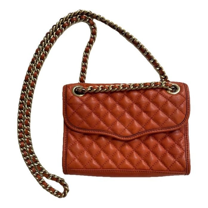 Leather crossbody bag