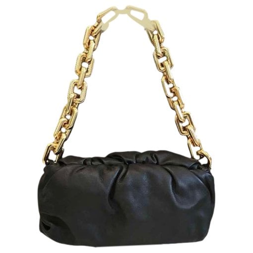 Chain Pouch leather handbag