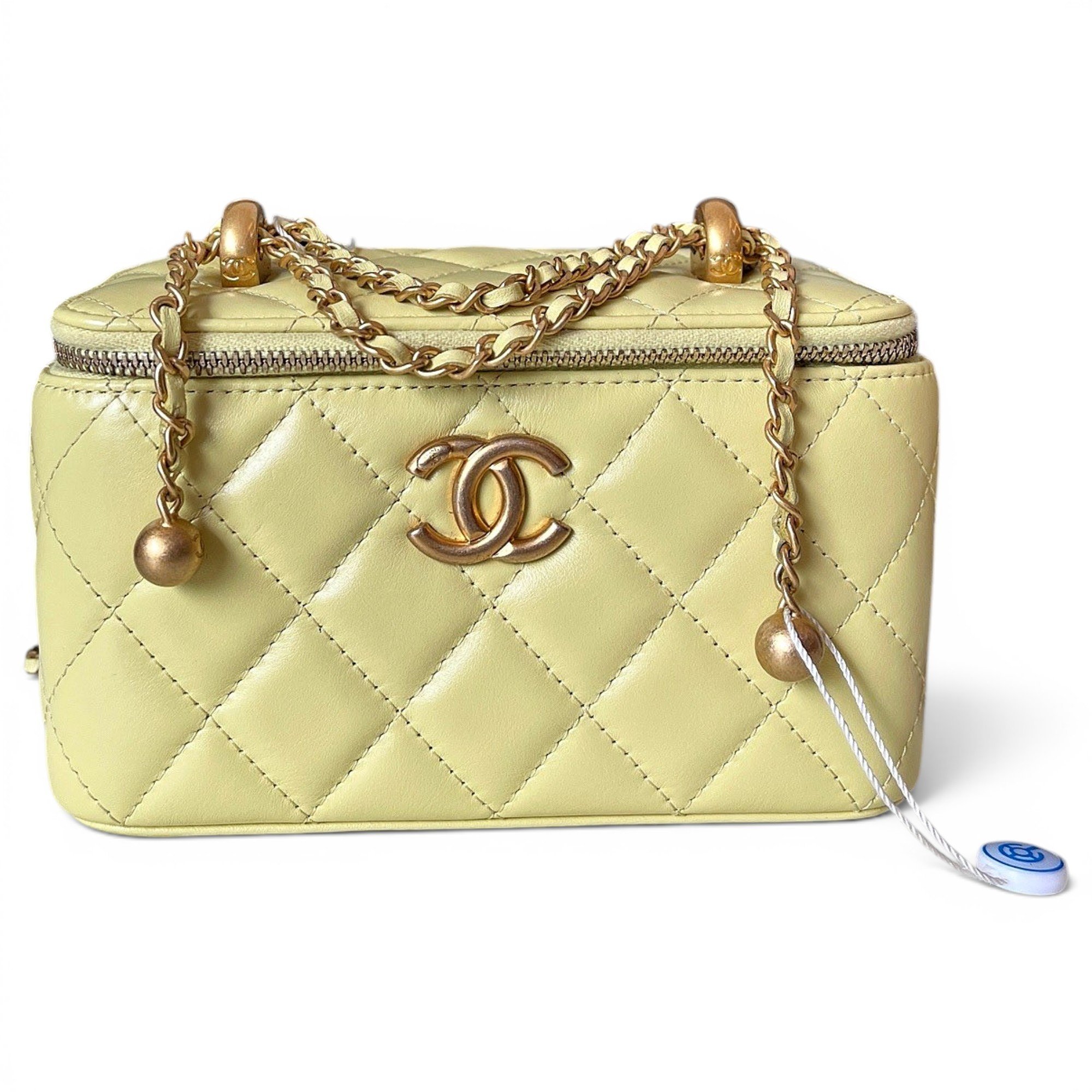 Vanity leather mini bag