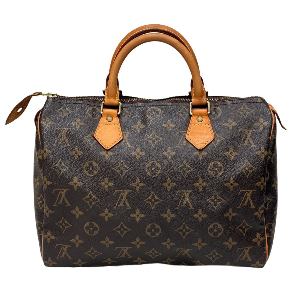 Speedy leather handbag