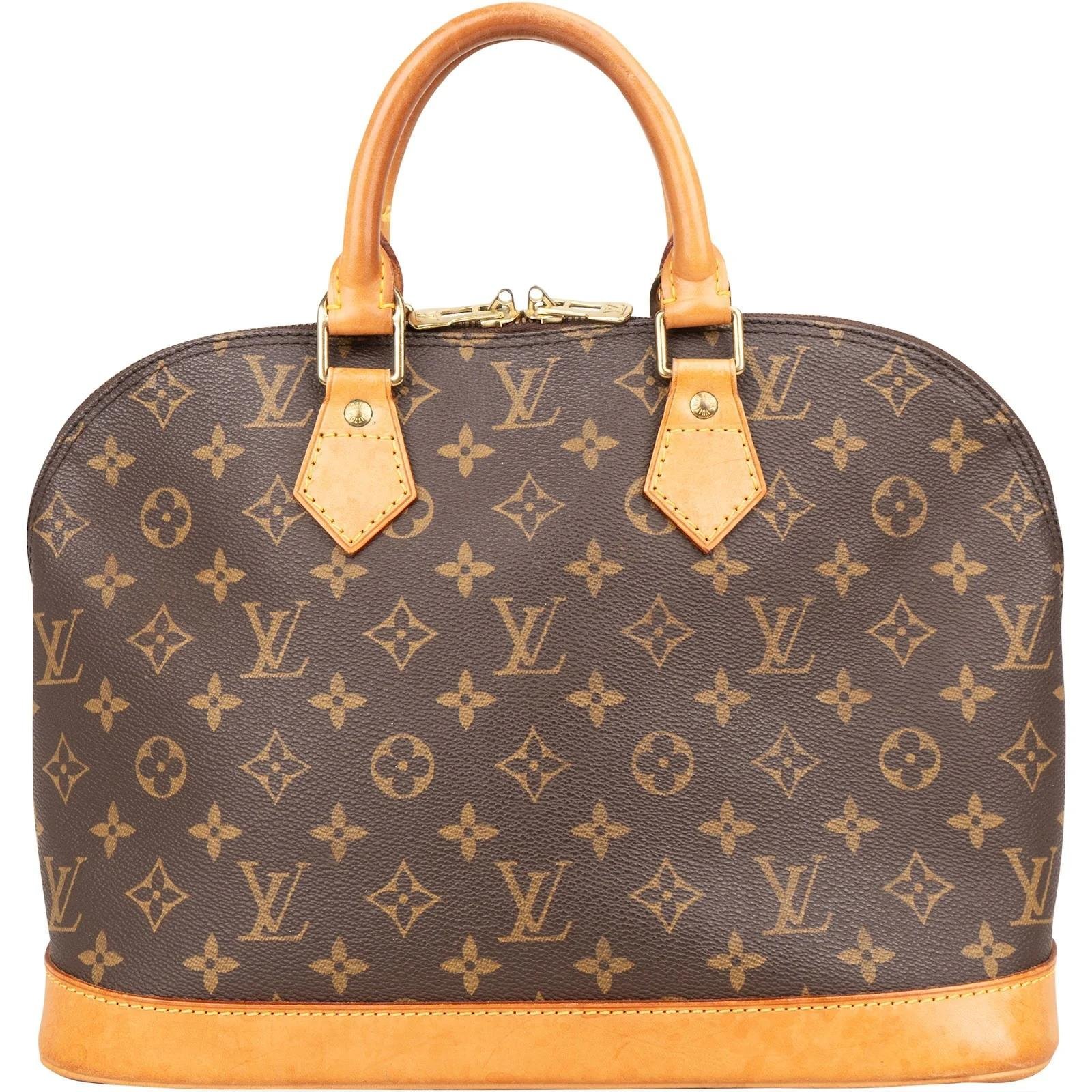 Alma leather handbag