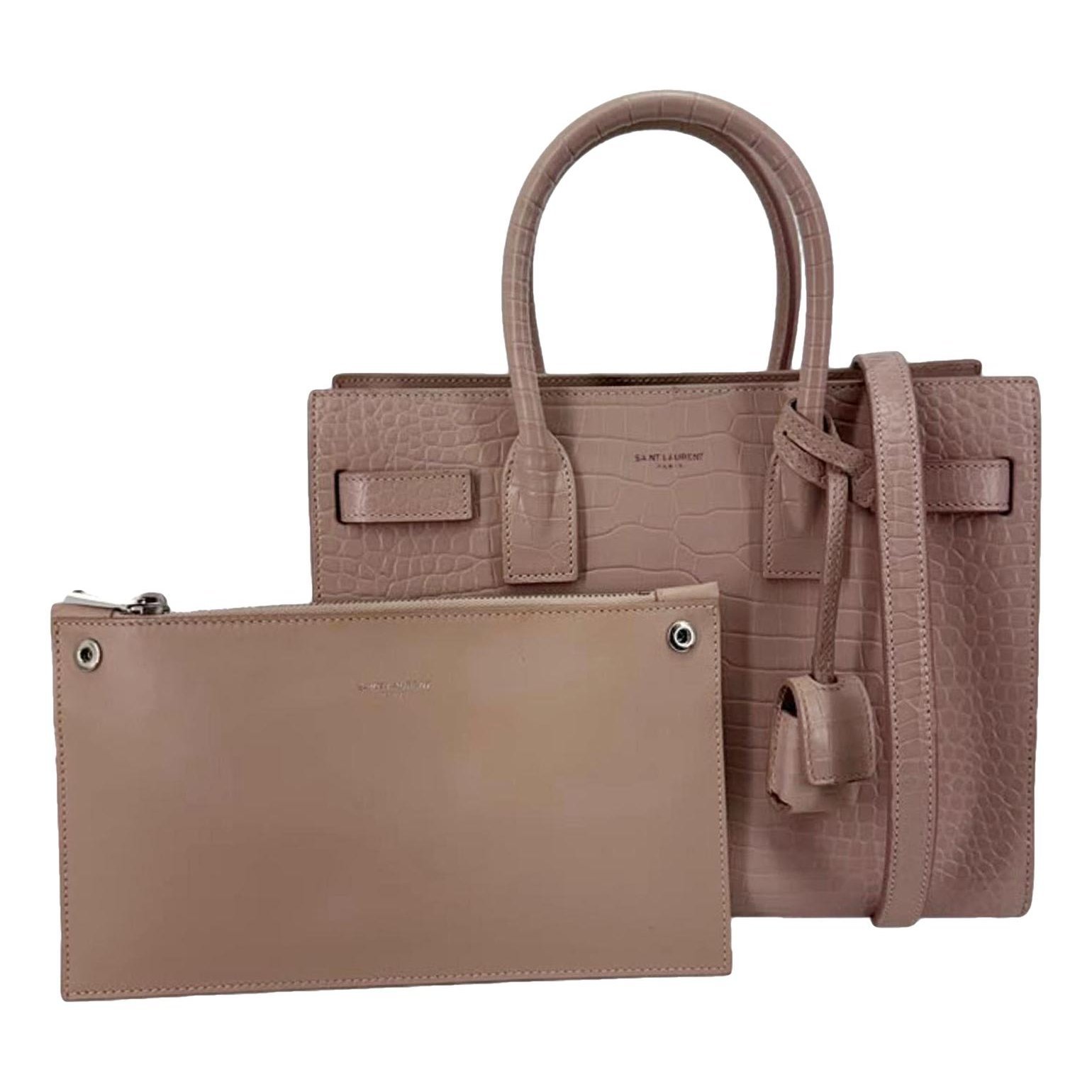 Leather satchel