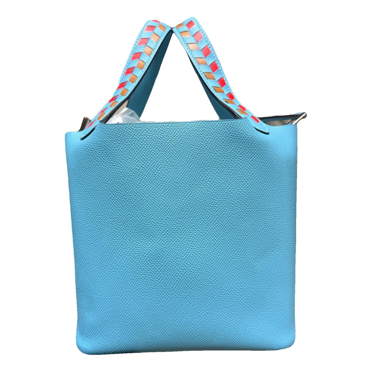 Picotin leather handbag