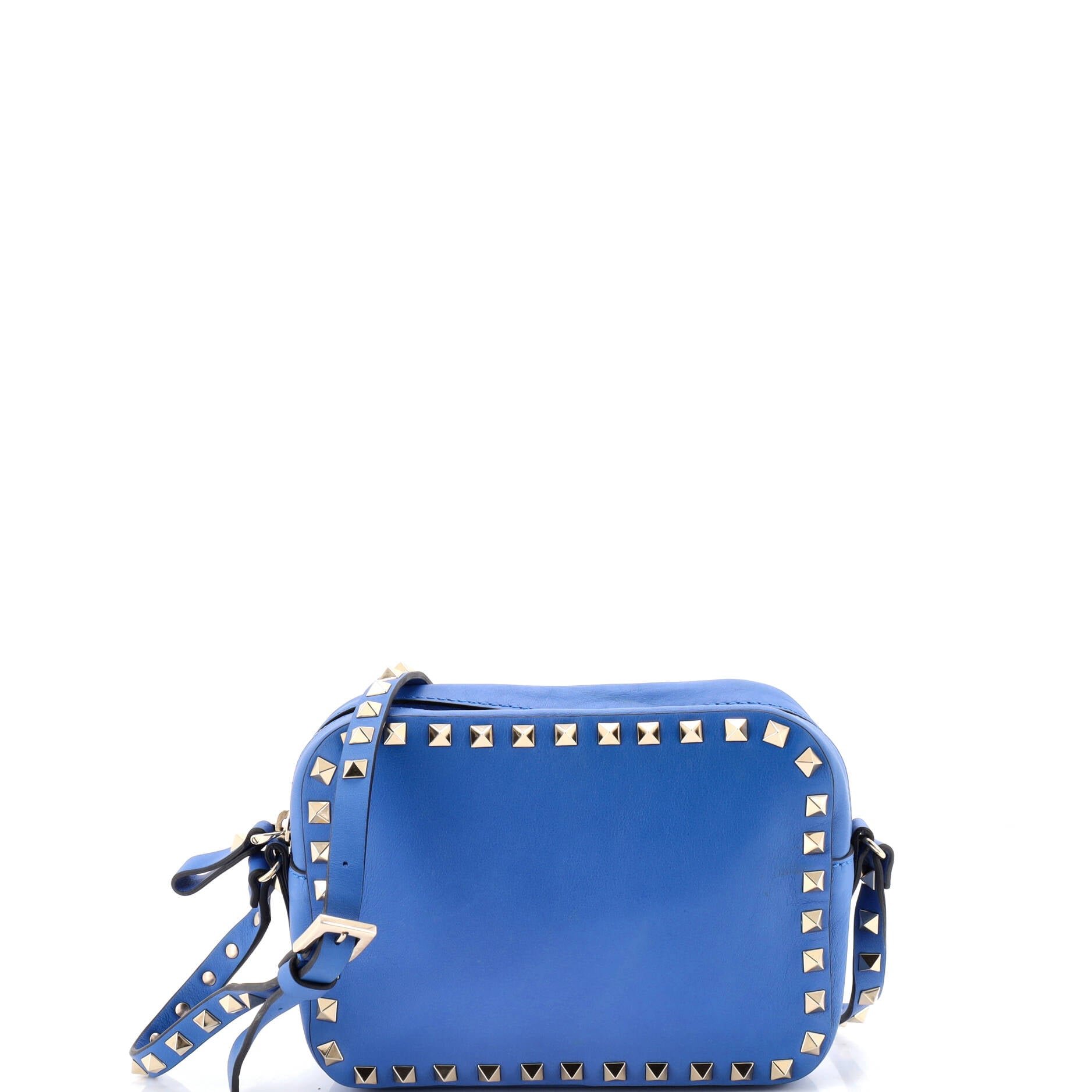 Valentino Garavani Rockstud Camera Crossbody Bag Leather