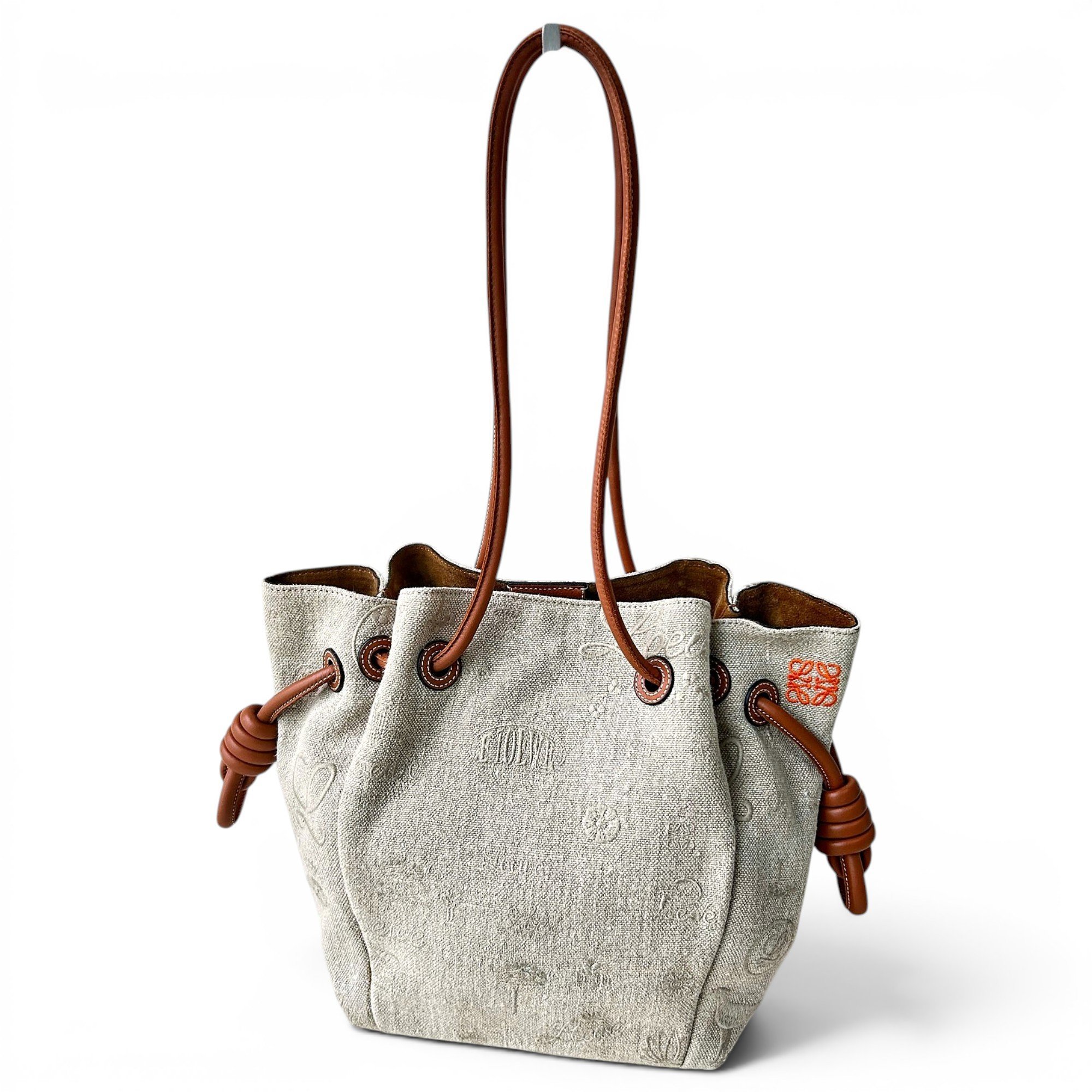 Flamenco cloth handbag